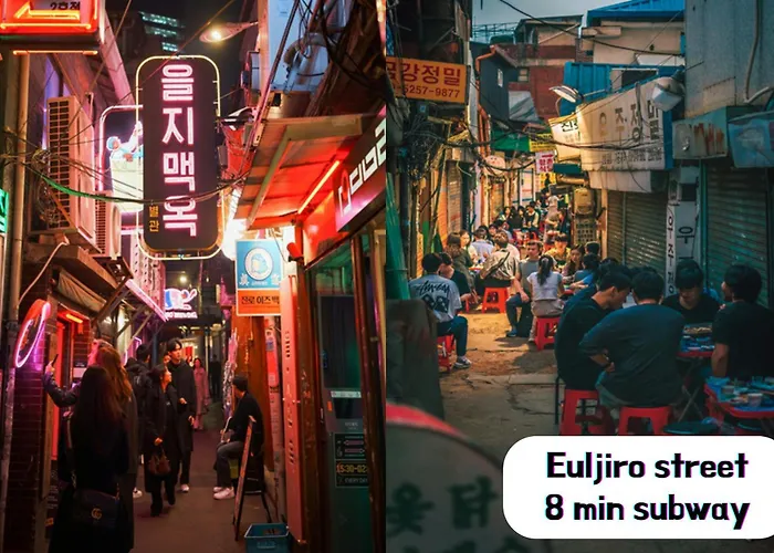 Hongdae&sinchon 10min! 3 Beds, Late Checkout, Bag Storage, Parking, Pet, Netflix, Cook Apartment
